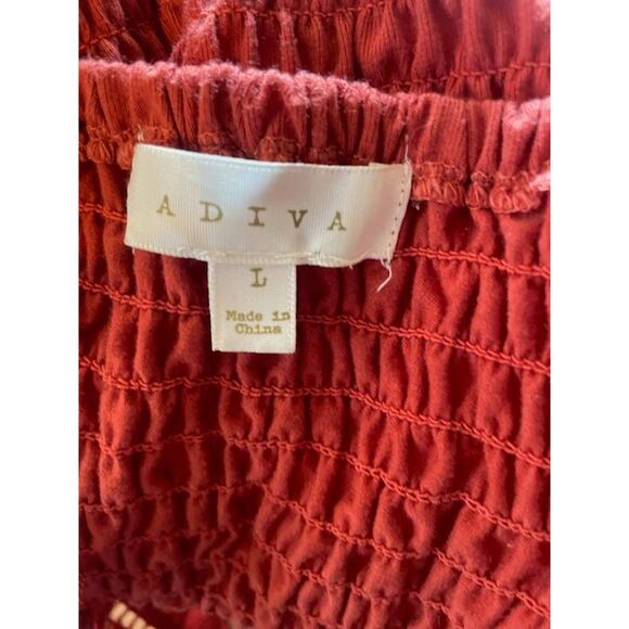 Adiva Size Large Women's Sleeveless Blouse‎ - Picture 6 of 7